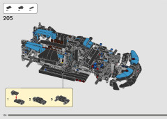 LEGO 42162 instructions page 102 – build guide