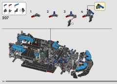 LEGO 42162 instructions page 104 – build guide