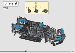 LEGO 42162 instructions page 105 – build guide