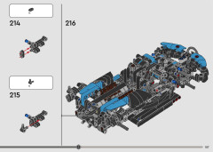 LEGO 42162 instructions page 107 – build guide