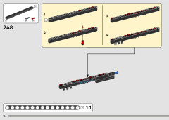 LEGO 42162 instructions page 124 – build guide