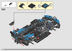 LEGO 42162 instructions page 130 – build guide