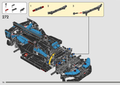 LEGO 42162 instructions page 134 – build guide
