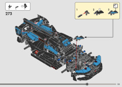 LEGO 42162 instructions page 135 – build guide