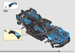 LEGO 42162 instructions page 141 – build guide