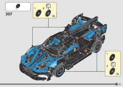 LEGO 42162 instructions page 155 – build guide