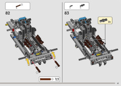 LEGO 42162 instructions page 43 – build guide