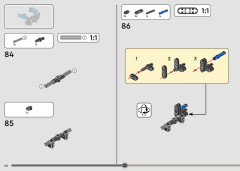 LEGO 42162 instructions page 44 – build guide