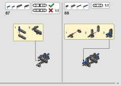 LEGO 42162 instructions page 45 – build guide