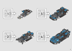 LEGO 42162 instructions page 5 – build guide