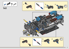 LEGO 42162 instructions page 71 – build guide