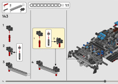 LEGO 42162 instructions page 74 – build guide