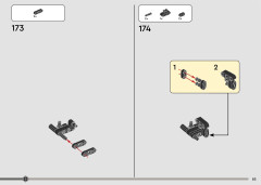 LEGO 42162 instructions page 85 – build guide