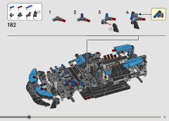 LEGO 42162 instructions page 91 – build guide