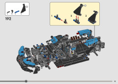 LEGO 42162 instructions page 95 – build guide
