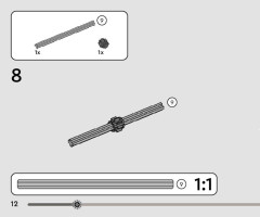 LEGO 42163 instructions page 12 – build guide
