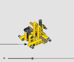 LEGO 42163 instructions page 18 – build guide