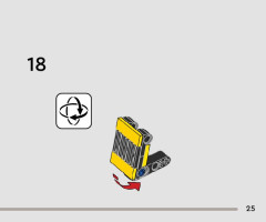 LEGO 42163 instructions page 25 – build guide