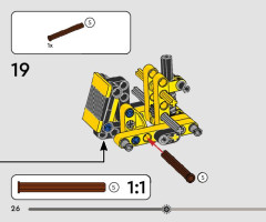 LEGO 42163 instructions page 26 – build guide