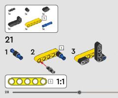 LEGO 42163 instructions page 28 – build guide
