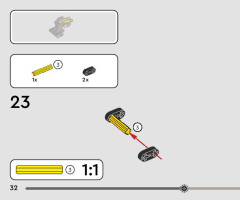 LEGO 42163 instructions page 32 – build guide