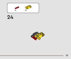 LEGO 42163 instructions page 33 – build guide