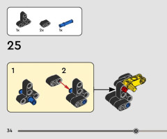 LEGO 42163 instructions page 34 – build guide