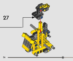 LEGO 42163 instructions page 36 – build guide