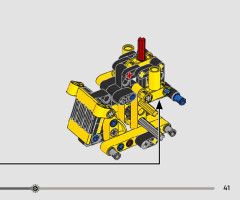 LEGO 42163 instructions page 41 – build guide