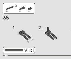 LEGO 42163 instructions page 46 – build guide