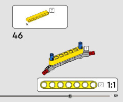 LEGO 42163 instructions page 59 – build guide