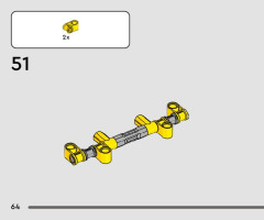 LEGO 42163 instructions page 64 – build guide