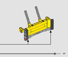 LEGO 42163 instructions page 69 – build guide