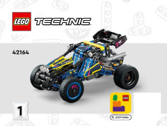 LEGO 42164 instructions page 1 – build guide