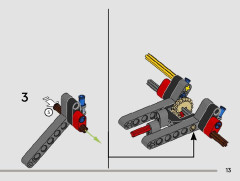 LEGO 42164 instructions page 13 – build guide
