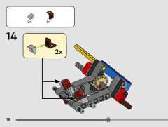 LEGO 42164 instructions page 18 – build guide