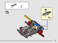 LEGO 42164 instructions page 19 – build guide