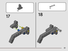 LEGO 42164 instructions page 21 – build guide