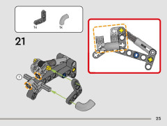LEGO 42164 instructions page 25 – build guide