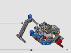 LEGO 42164 instructions page 35 – build guide