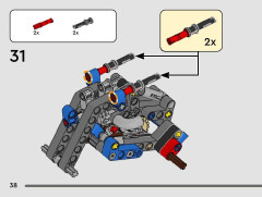 LEGO 42164 instructions page 38 – build guide