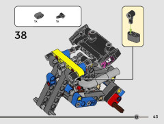 LEGO 42164 instructions page 45 – build guide