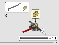 LEGO 42164 instructions page 9 – build guide