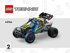 LEGO 42164 instructions page 1 – build guide