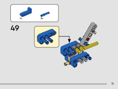 LEGO 42164 instructions page 11 – build guide