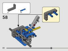 LEGO 42164 instructions page 22 – build guide