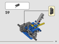LEGO 42164 instructions page 23 – build guide