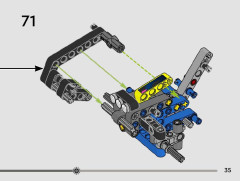 LEGO 42164 instructions page 35 – build guide