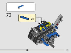 LEGO 42164 instructions page 37 – build guide