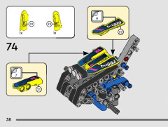 LEGO 42164 instructions page 38 – build guide